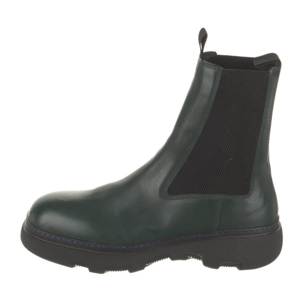Burberry Leather Chelsea Boots